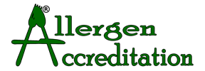 allergen accreditation logo