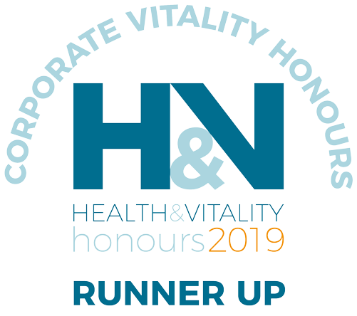 Health and vitality runner up logo 2019